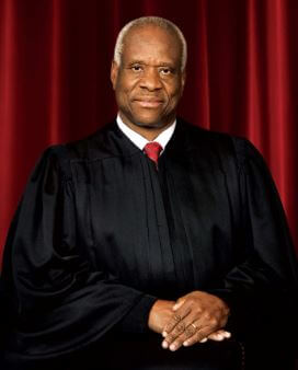 Jamal Adeen Thomas father Clarence Thomas.